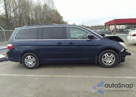 2007 Honda Odyssey Ex из США, поврежденный, VIN 5FNRL38497B077470